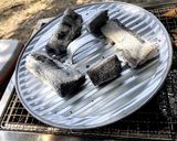 BBQでピザ焼くよ。ピザ！作り方5写真