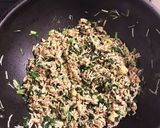 ひき肉とニラの中華風ご飯のお供作り方4写真