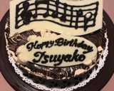 妻の誕生日ケーキ 2019作り方46写真