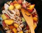 お吸物の素で！豚肉と薩摩芋の簡単煮作り方6写真