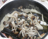 そのまんま鮭とシメジの炊込みご飯おこわ風作り方8写真