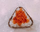 C級グルメ、揚げパン粉のカスでおにぎり!作り方2写真