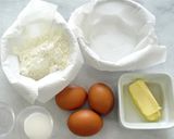 ふわふわ共立てスポンジ＊ジェノワーズ作り方1写真