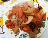肉のない焼肉炒め作り方14写真