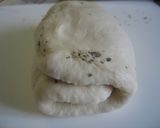 ＨＢで☆簡単チーズと黒胡椒の折込みパン♡作り方5写真
