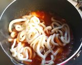 ペスカトーレうどん作り方14写真