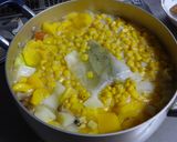 キャベツとパプリカの野菜スープ作り方4写真