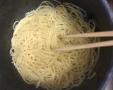 ミニ玉白茸とベーコンの和風パスタ作り方6写真