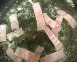 ミニ玉白茸とベーコンの和風パスタ作り方8写真