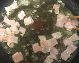 ミニ玉白茸とベーコンの和風パスタ作り方9写真