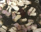 ミニ玉白茸とベーコンの和風パスタ作り方10写真