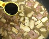 ミニ玉白茸とベーコンの和風パスタ作り方11写真