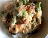 竹輪とインゲンのかき揚げ丼作り方7写真