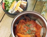 お弁当にキャベツとレタスの巻き巻きサラダ作り方6写真