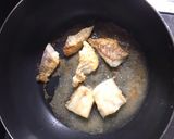 グレとキノコの中華風炒め作り方3写真