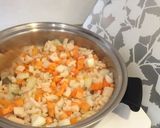 豆腐とレンコンのドライカレーそばの実入り作り方4写真
