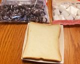 カンタン！甘い！マシュマロチョコトースト作り方1写真
