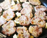 塩麹ラム肉と食感を楽しむクルミのソテー作り方7写真