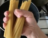 野沢菜オイルパスタ作り方1写真