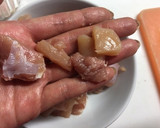 鶏ごぼうの炊き込みご飯【あごだし】作り方6写真