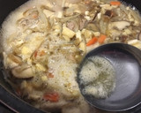鶏ごぼうの炊き込みご飯【あごだし】作り方9写真