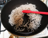 わらびとえのきと白滝の煮物作り方1写真