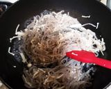 わらびとえのきと白滝の煮物作り方2写真
