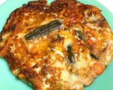 ハラペーニョとカリカリチーズのお好み焼き作り方4写真