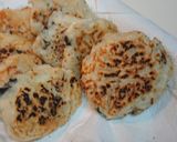 しらす海苔のとろろ芋焼き餅作り方5写真