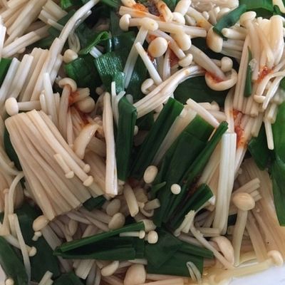 常備菜♡えのきとネギのさっぱり和え by ゆのkitchen 【クックパッド