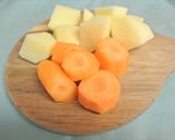 にんじんと新じゃがのハッシュポテト作り方1写真