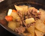 肉味噌大根作り方3写真