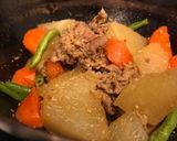 肉味噌大根作り方4写真
