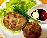 我が家の基本のハンバーグ☆乳製品不使用作り方7写真