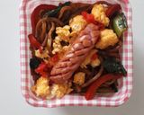 焼そば弁当作り方1写真