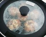 鶏ムネ肉とハンペンとひじきのつくね作り方7写真