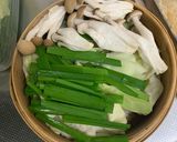 鳥もも肉のにんにく醤油蒸し作り方3写真