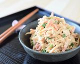 レンジで簡単。鶏胸肉のおかかマヨ和え！作り方5写真