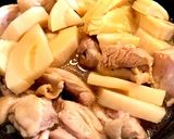 春！筍と鶏肉の煮物作り方3写真