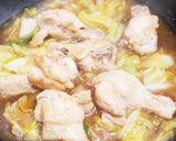 手羽元と春キャベツのとろとろ煮♡作り方5写真