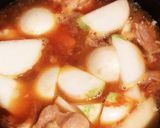カブと鶏肉煮作り方2写真