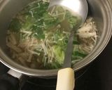 ザーサイとエノキのスープ作り方3写真