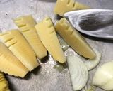 筍とひき肉のトマト炒め作り方1写真