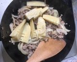 筍とひき肉のトマト炒め作り方4写真