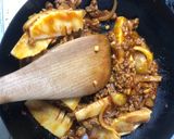 筍とひき肉のトマト炒め作り方5写真