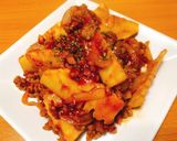 筍とひき肉のトマト炒め作り方6写真
