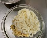 簡単！ぶっかけ冷やしキムチうどん作り方3写真
