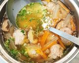 あっさり☆鶏団子汁作り方6写真