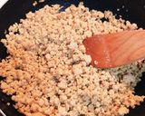 鶏そぼろ 玉子もそぼろの三色丼 弁当作り方2写真