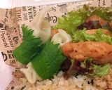 4月8日　蜂蜜味噌チキン　応用　弁当　作り方5写真